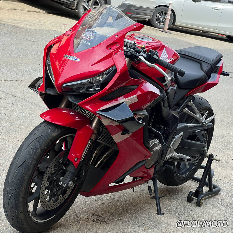 For 19-23 Honda CBR650R modified Side Winglets with Integrated LED Turn Signals| High-Quality