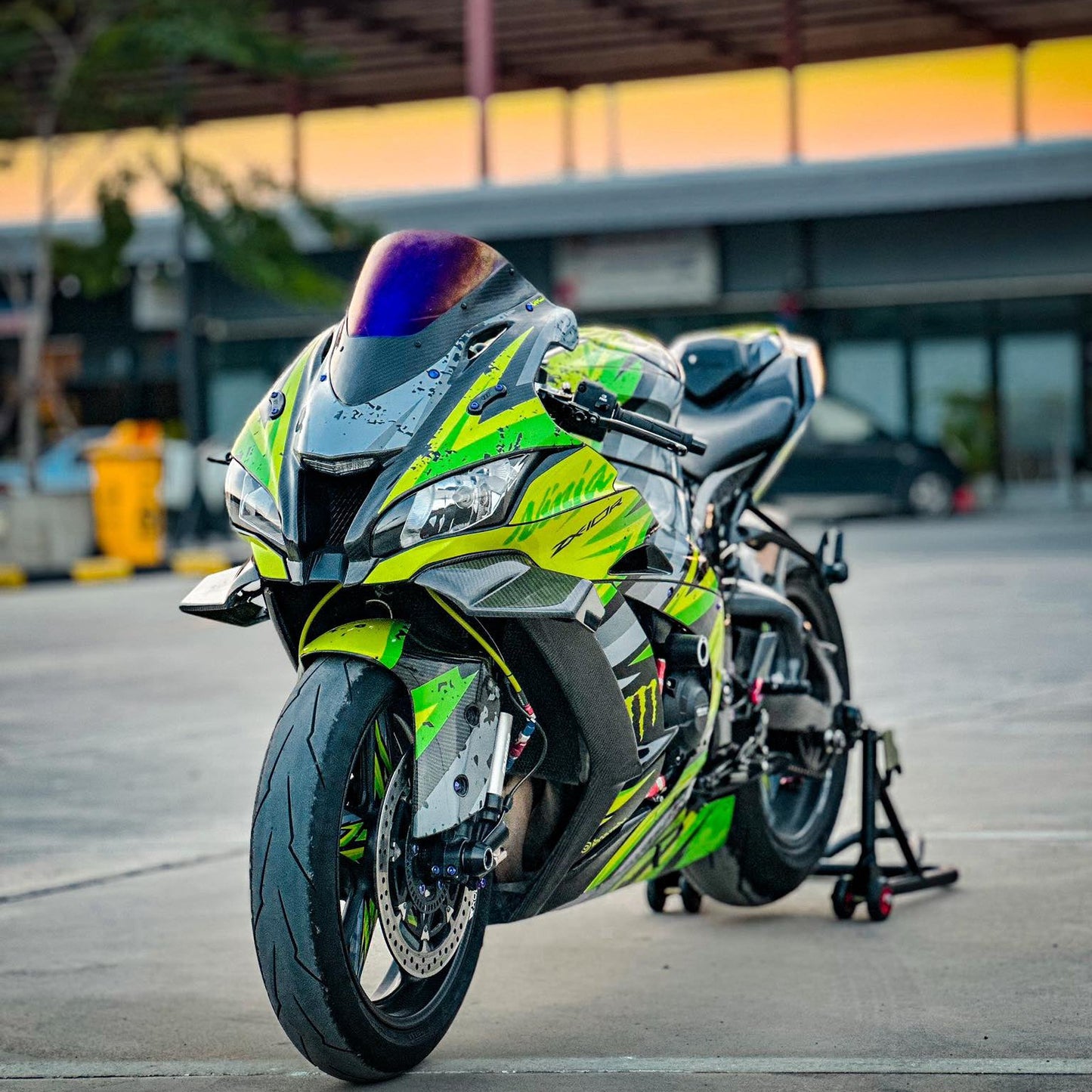 For 2011-2020 Kawasaki Ninja ZX-10R Pure Carbon Winglet image 7