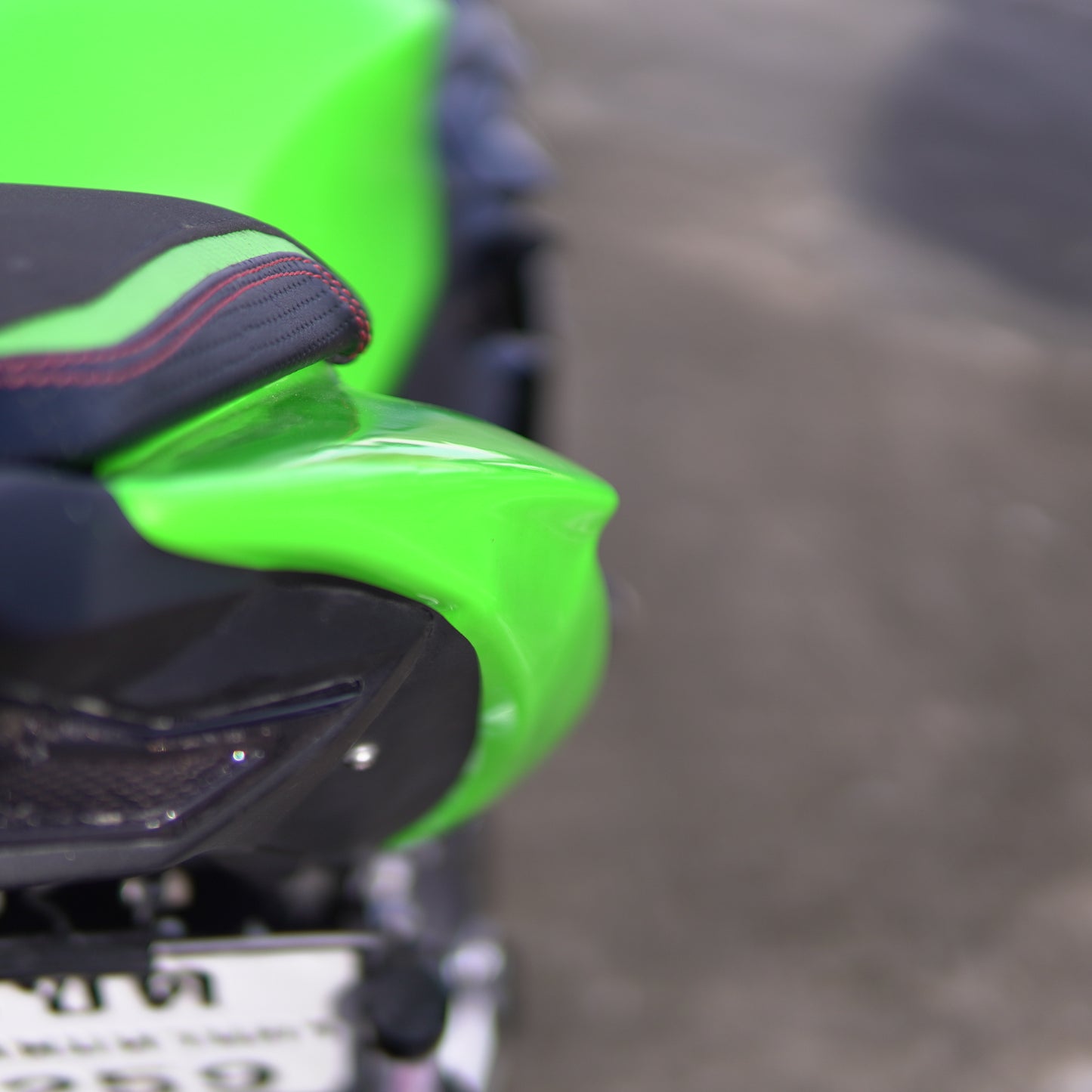For Kawasaki ninja400 modified in ZX6R style Rear fairng No-damage image 7