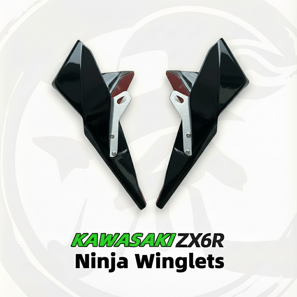 Kawasaki ZX-6R 2024+ Winglets | FLOWMOTO