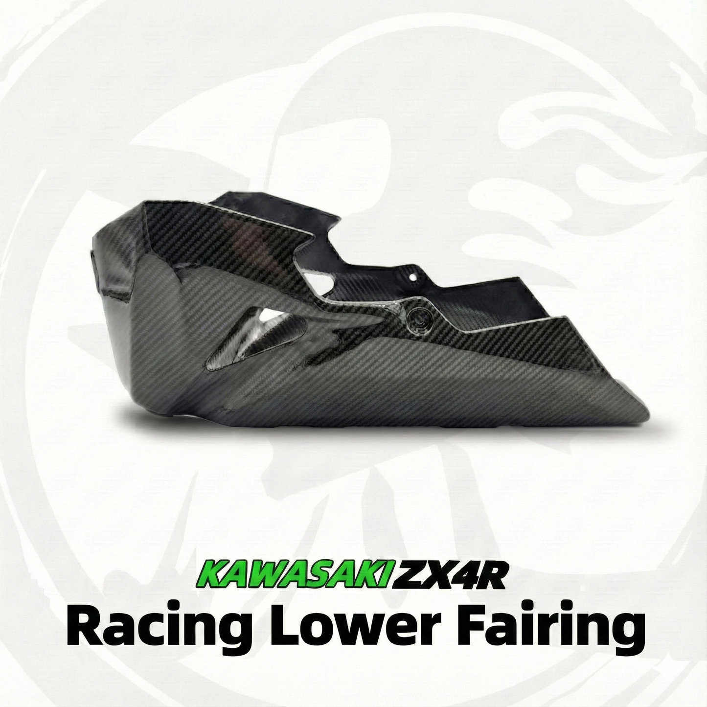 For Kawasaki ZX25R/ZX4R Extended Belly Pan|Lower Faring|High Quality