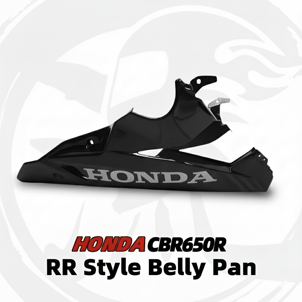 For Honda CBR650R Modified 1000RR-Style Extend Belly Pan | Lower Fairing | Fits 2019-2023 | ABS