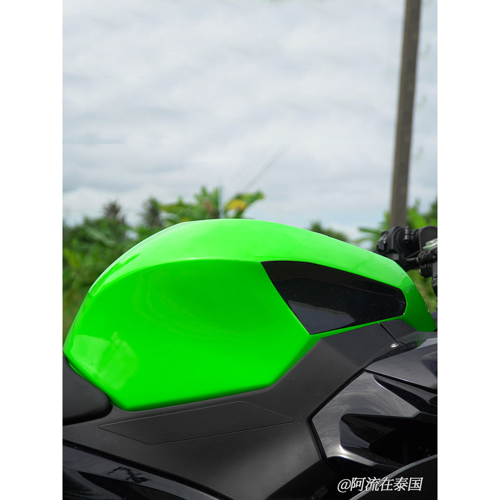 For Kawasaki ninja400 modified in H2R style Full fuel tank cover No-damage Install Fits 2018-2025