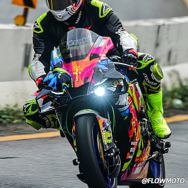 For Yamaha R1 Modified MotoGP-Style Winglets|Aerodynamic Spoiler|Fits 2021+