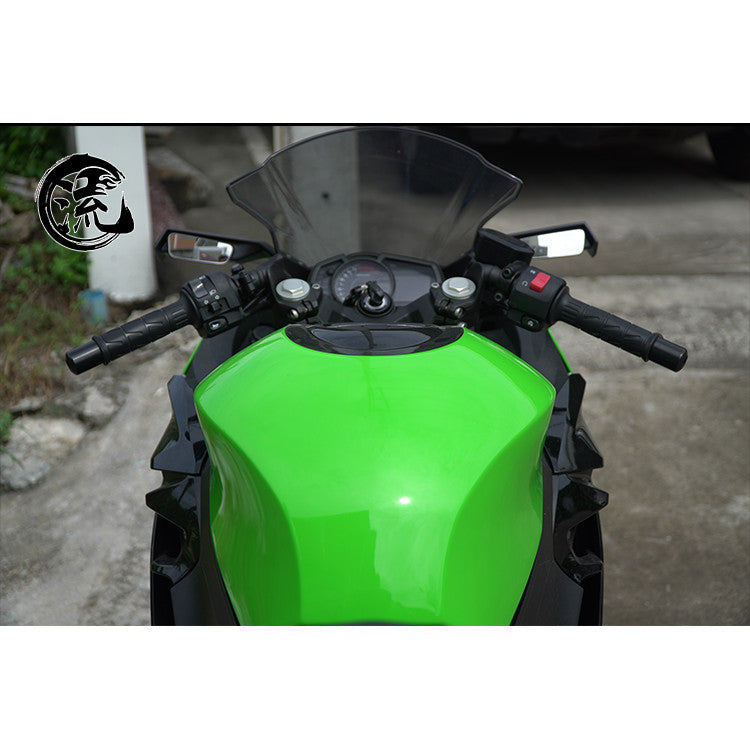 For Kawasaki ninja400 modified in H2R style Full fuel tank cover No-damage Install Fits 2018-2025
