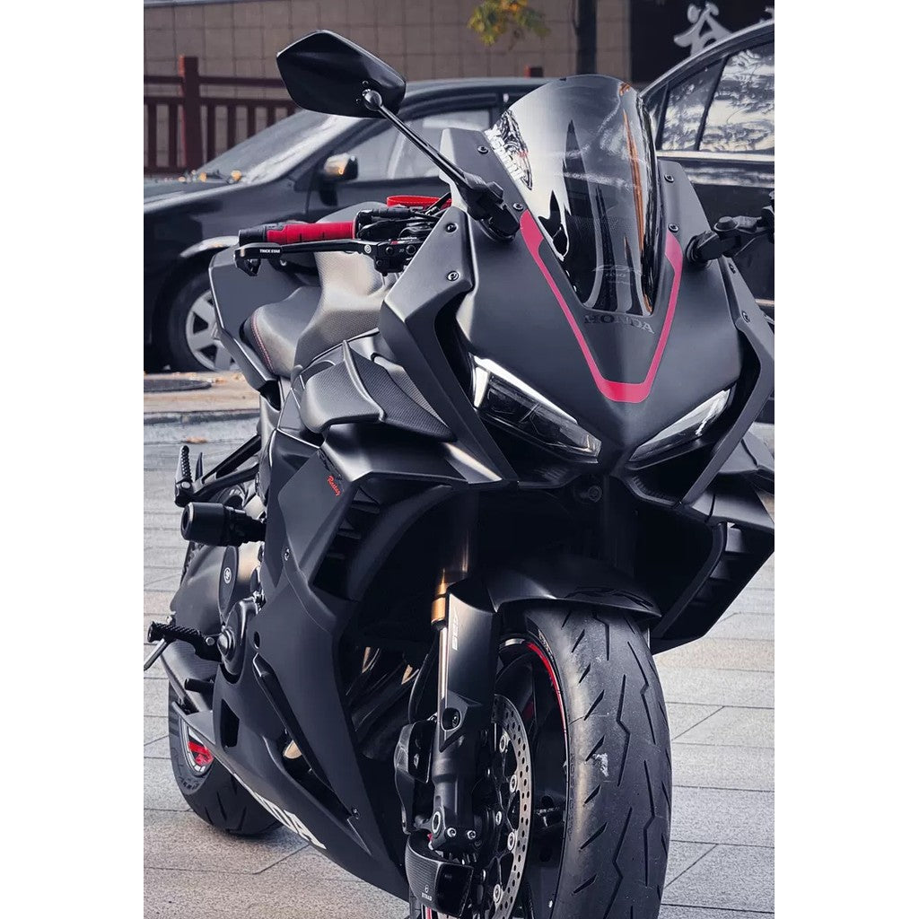 For 19-23 Honda CBR650R modified in 3R-style side fairing Winglets