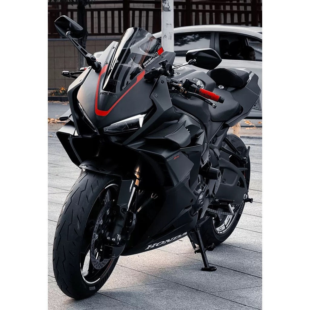 For 19-23 Honda CBR650R modified in 3R-style side fairing Winglets