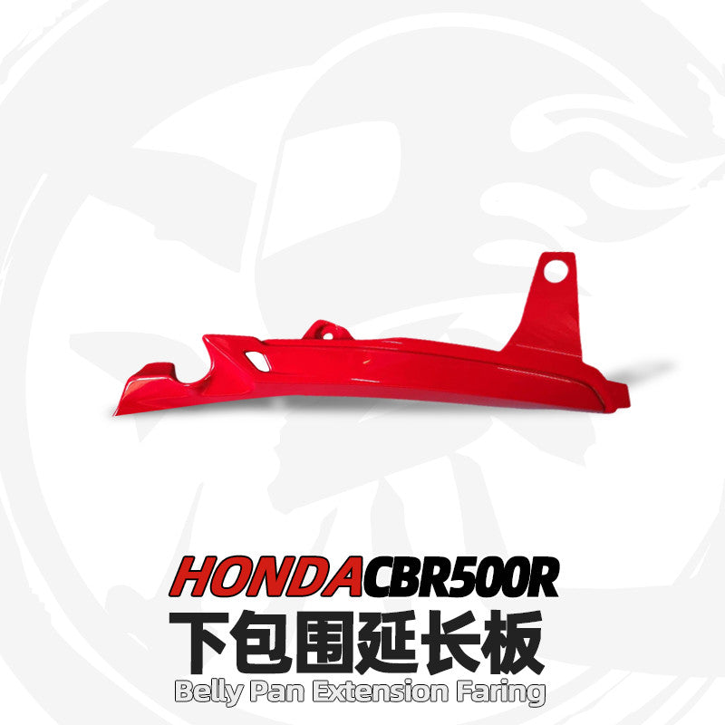 For Honda CBR500R Modified 1000RR-Style Extend Belly Pan Panel Lower Fairing Fits 2019-2023 ABS