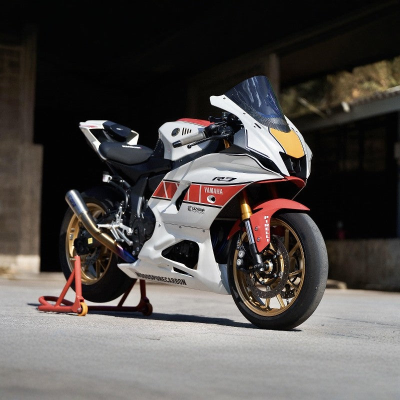 Yamaha R7 modified Carbon Racing Windshield|pure carbon|Low wind resistance