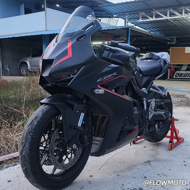 For 2024+ Honda CBR650R Modified 3R-Style Front Fairing | with Racing Windshield | Easy Installation