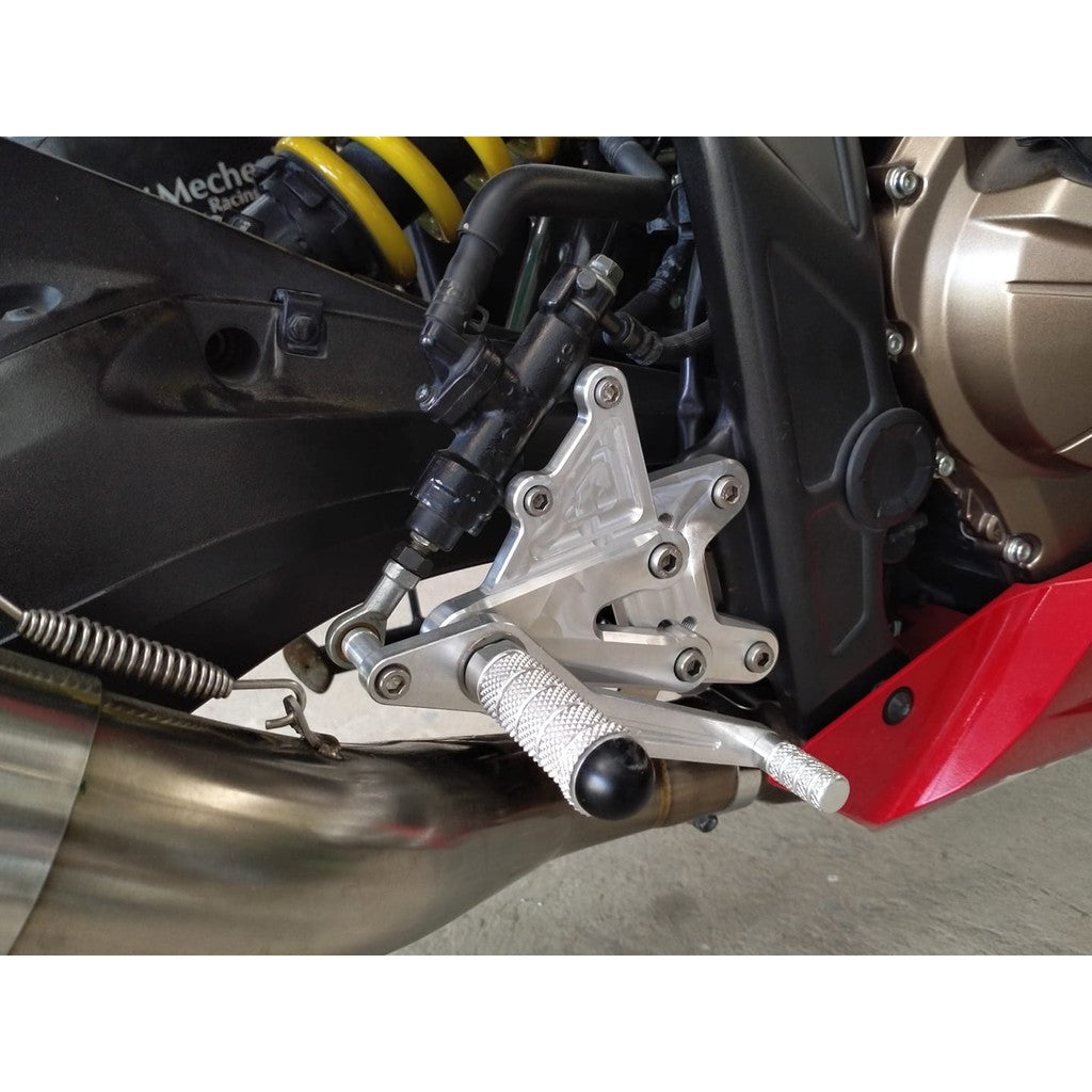 For Honda CBR650R modified Racing rearsets Multiple positions adjustable