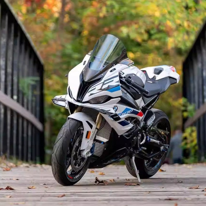 BMW S1000RR 2020+ Carbon Fiber Racing Windshield|Pure Carbon|Low Wind Resistance|No-Damage Install