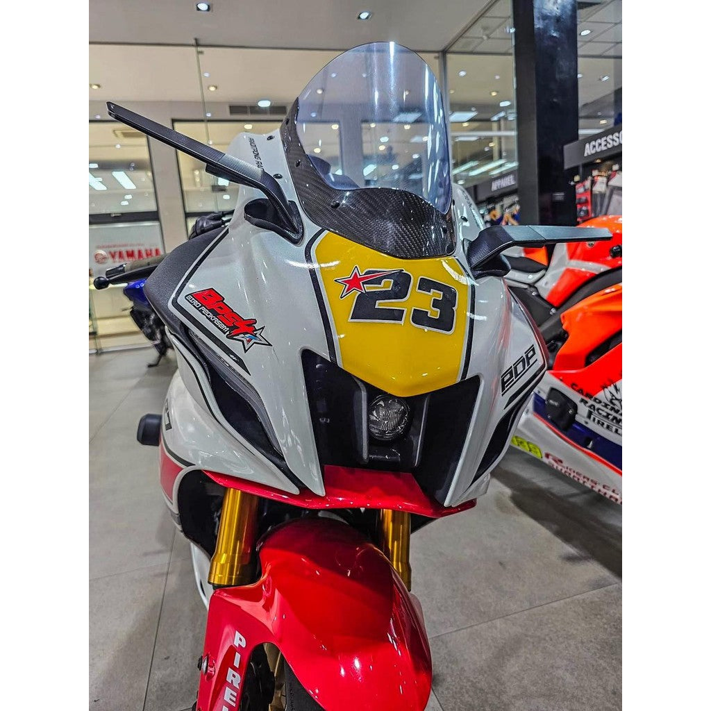 Yamaha R7 modified Carbon Racing Windshield|pure carbon|Low wind resistance