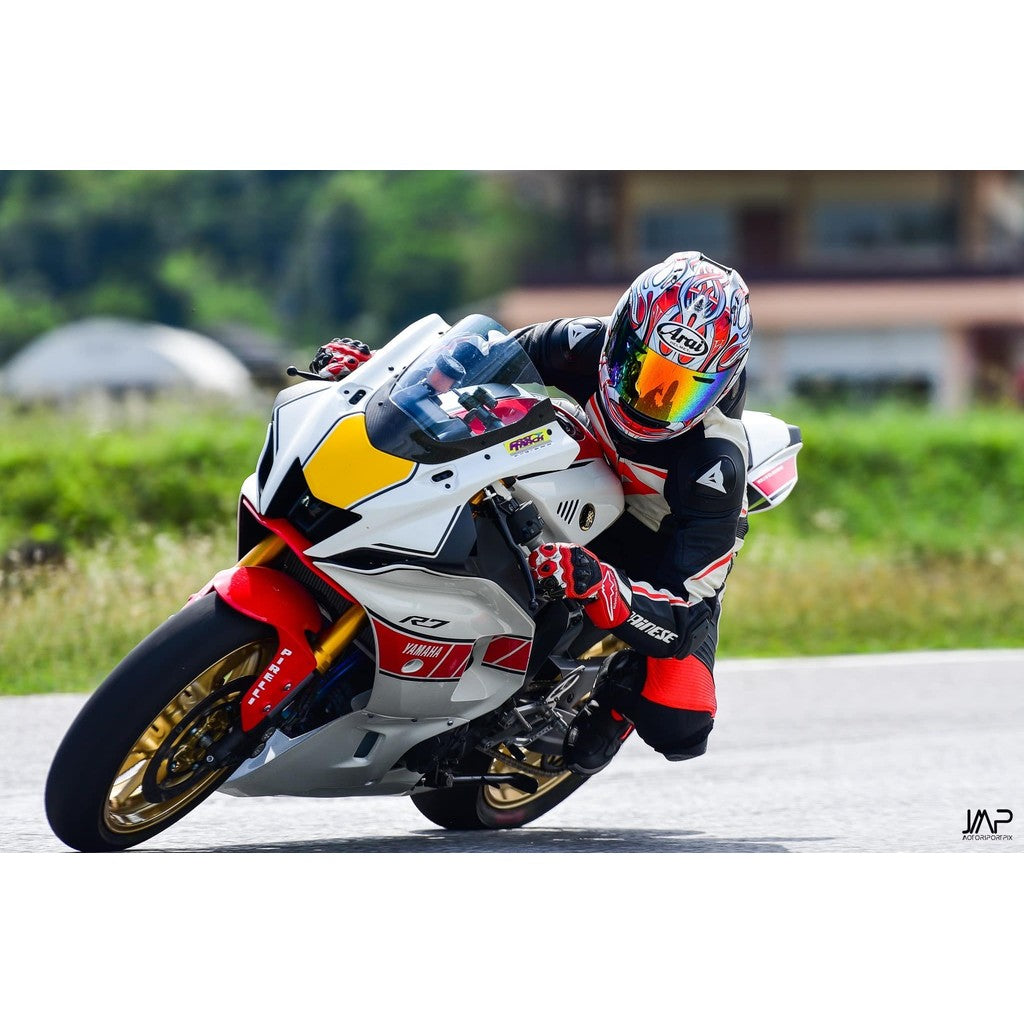 Yamaha R7 modified Carbon Racing Windshield|pure carbon|Low wind resistance