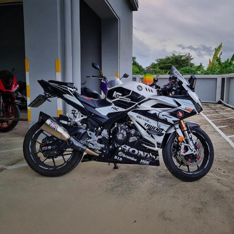 For Honda CBR500R Modified 1000RR-Style Extend Belly Pan Panel Lower Fairing Fits 2019-2023 ABS