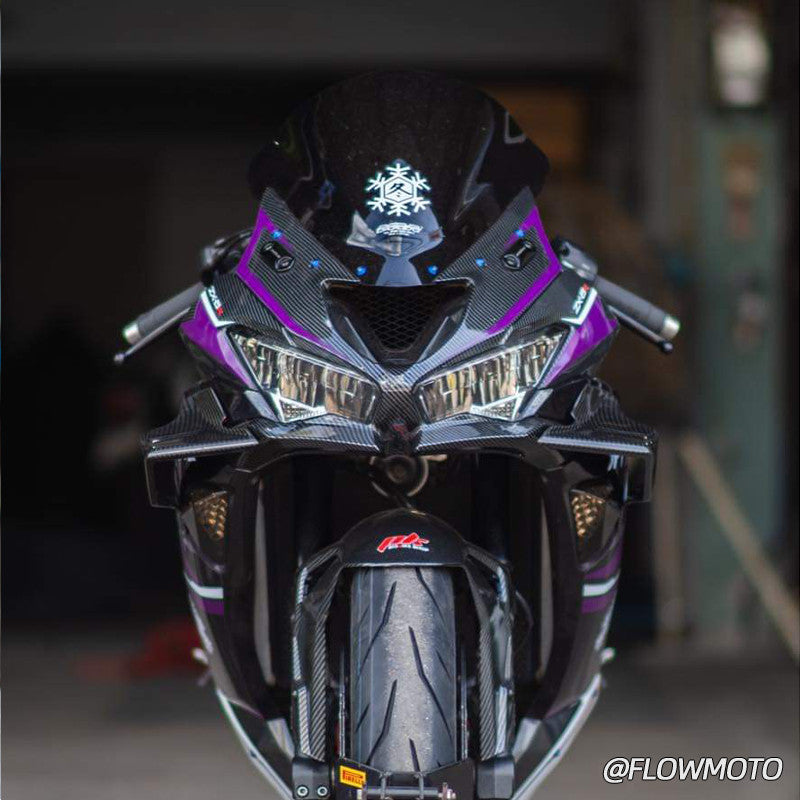 For Kawasaki Ninja ZX-6R Pure Carbon Winglet
