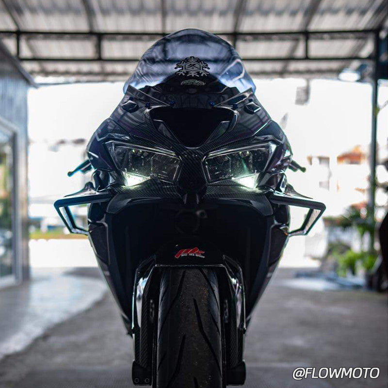 For Kawasaki Ninja ZX-6R Pure Carbon Winglet