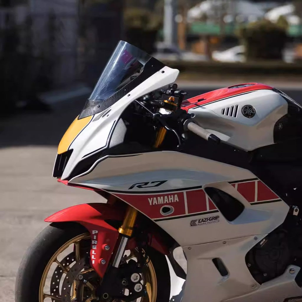 Yamaha R7 modified Carbon Racing Windshield|pure carbon|Low wind resistance