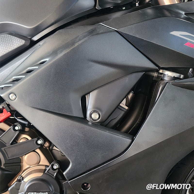 For CBR650R Modified 3R-style side fairing panel|Fits 2019-2023