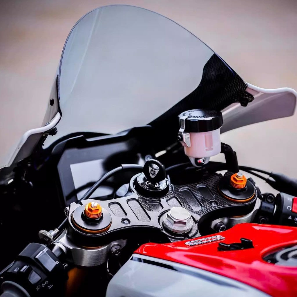 Yamaha R7 modified Carbon Racing Windshield|pure carbon|Low wind resistance