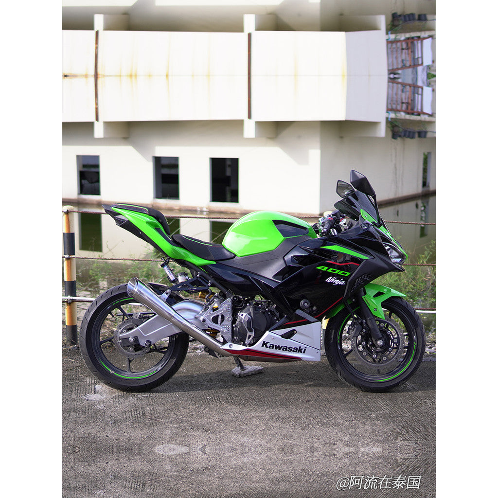 For KAWASAKI Ninja400 exhaust pipe bracket|6mm thick quality aluminum|strong and durable
