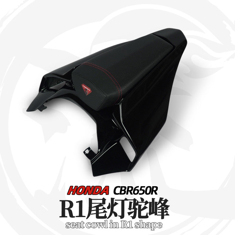 For Honda CBR650R R1-Style Seat Cowl with Tail light&Seat | High-Quality Fiberglass | No-damage