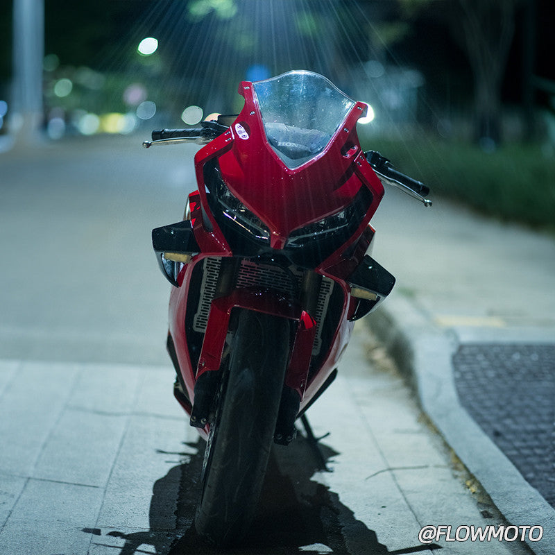 For 19-23 Honda CBR650R modified Side Winglets with Integrated LED Turn Signals| High-Quality
