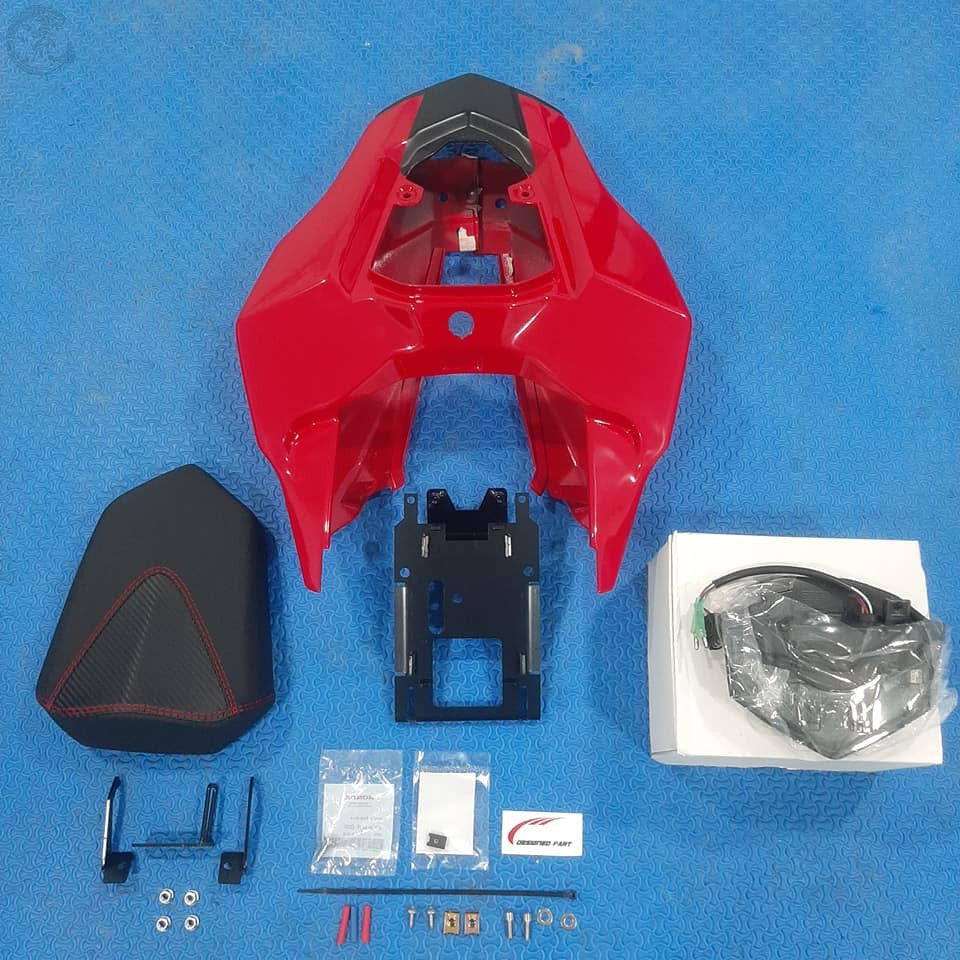 For Honda CBR650R Modified 1000RR-Style Seat Cowl|USA Tail light|Integrated turn signals|Plug&Play