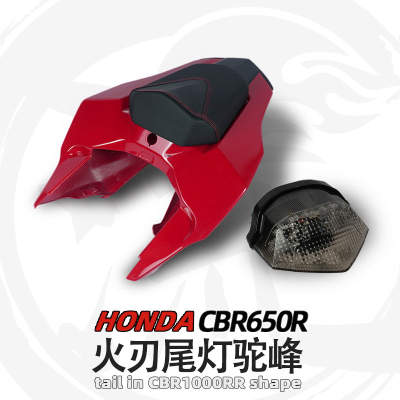 For Honda CBR650R Modified 1000RR-Style Seat Cowl|USA Tail light|Integrated turn signals|Plug&Play