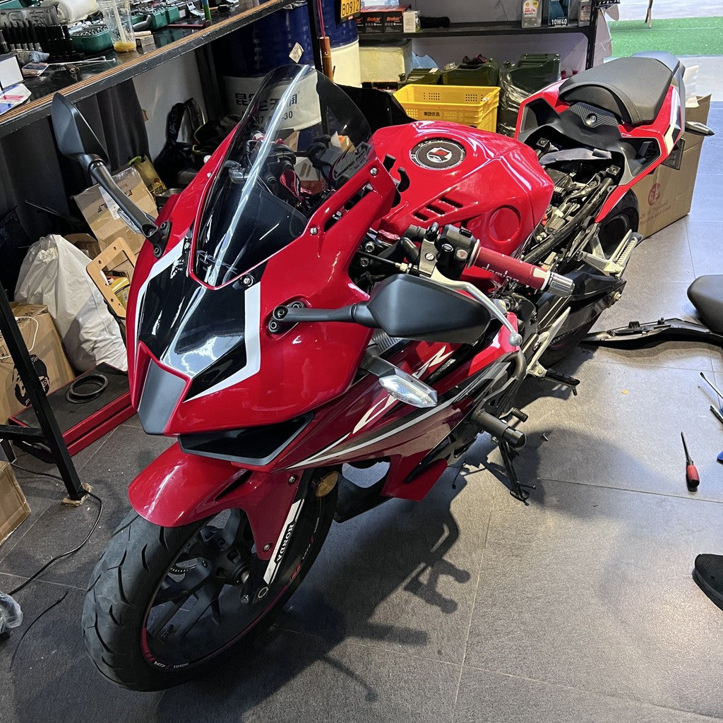 For Honda CBR500R 3R-Style Fuel Tank Cover | Fits 2018-2024 | High-Quality ABS | No-damage install