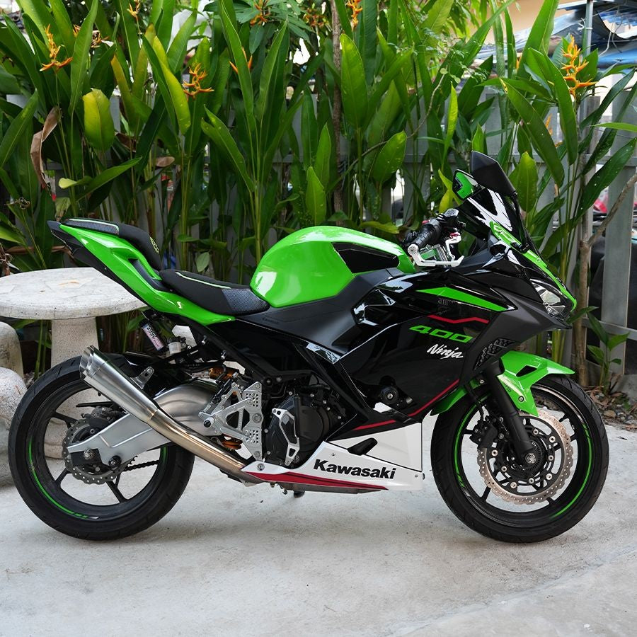 For Kawasaki Ninja400 modified in ZX6R style Front fairing with Racing windshield | Fits 2018+