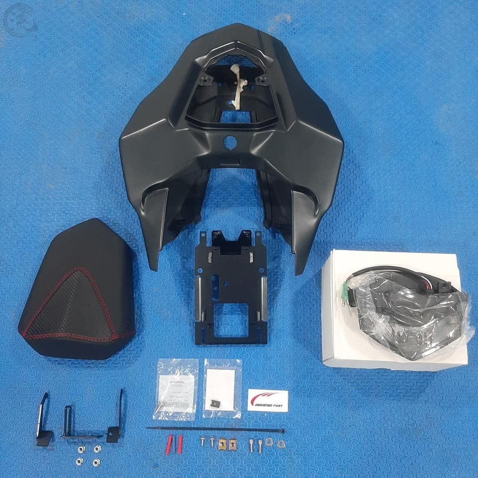 For Honda CBR650R Modified 1000RR-Style Seat Cowl|USA Tail light|Integrated turn signals|Plug&Play