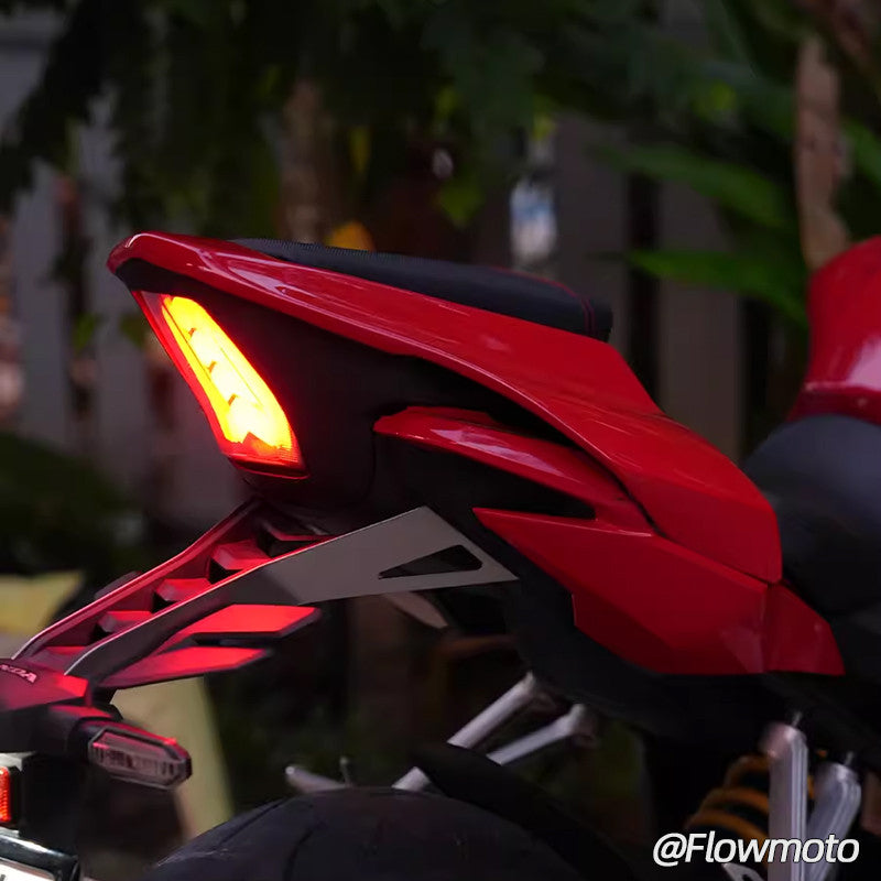 For Honda CBR650R R1-Style Seat Cowl with Tail light&Seat | High-Quality Fiberglass | No-damage