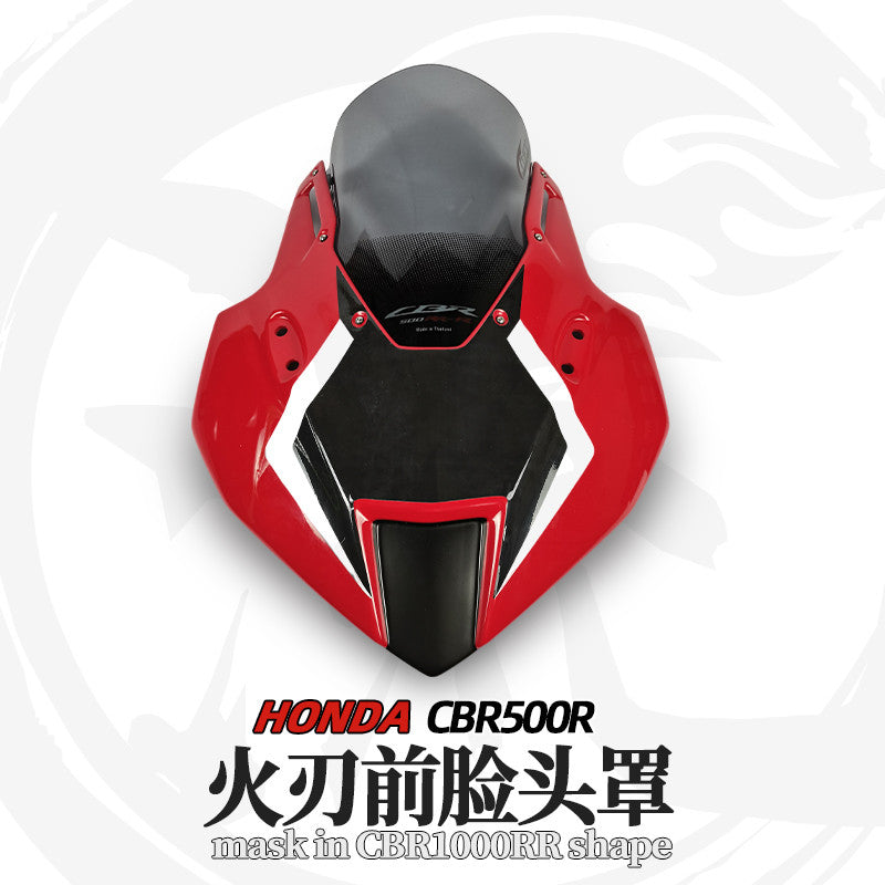 Honda CBR500R 3R-Style Front Fairing & Racing Windshield|Fits 2019-2024|High-Quality ABS|No-damage