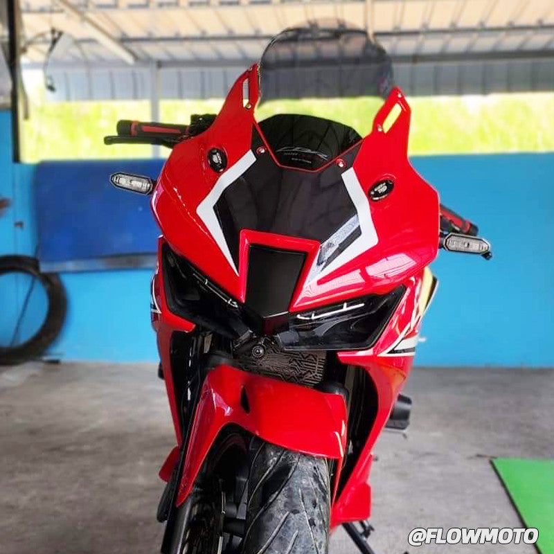 Honda CBR500R 3R-Style Front Fairing & Racing Windshield|Fits 2019-2024|High-Quality ABS|No-damage