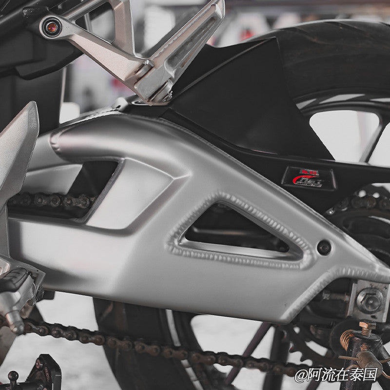 For HONDA CBR500R modified in 3R-style Swingarm Cover|Fits 2019-2025 | ABS Material | No-damage