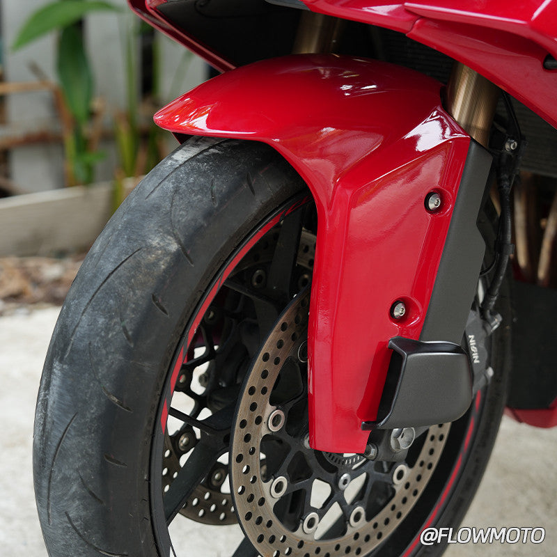 For Honda CBR650R Modified RR-Style Front Fender | Integrated caliper radiator | Fits 2019-2025