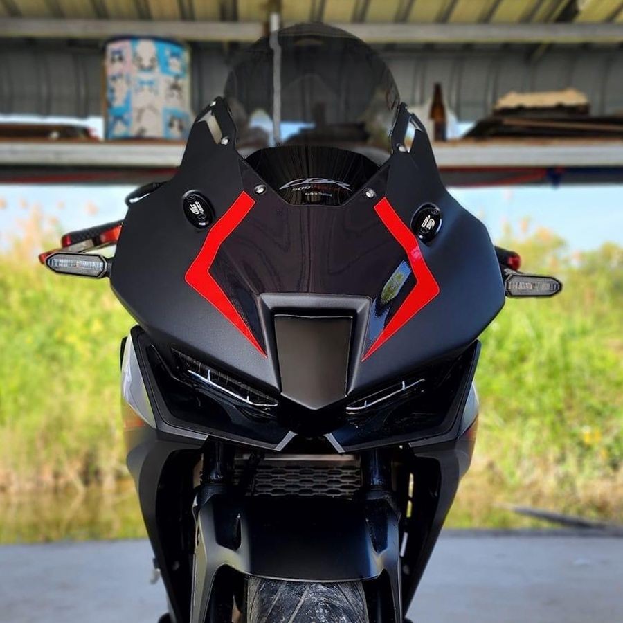 Honda CBR500R 3R-Style Front Fairing & Racing Windshield|Fits 2019-2024|High-Quality ABS|No-damage