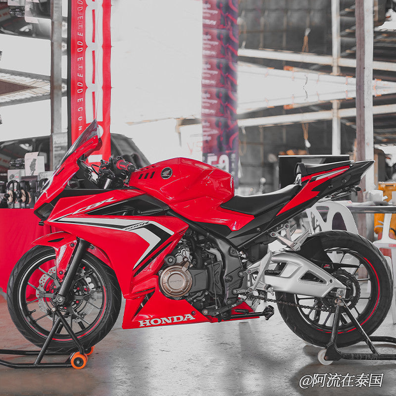 For HONDA CBR500R modified in 3R-style Swingarm Cover|Fits 2019-2025 | ABS Material | No-damage