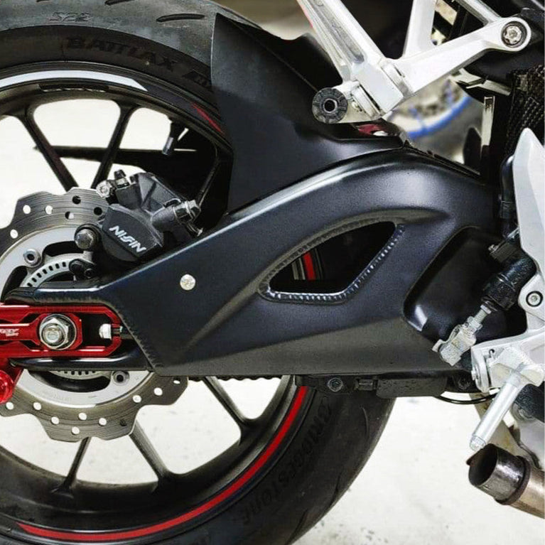 For HONDA CBR500R modified in 3R-style Swingarm Cover|Fits 2019-2025 | ABS Material | No-damage
