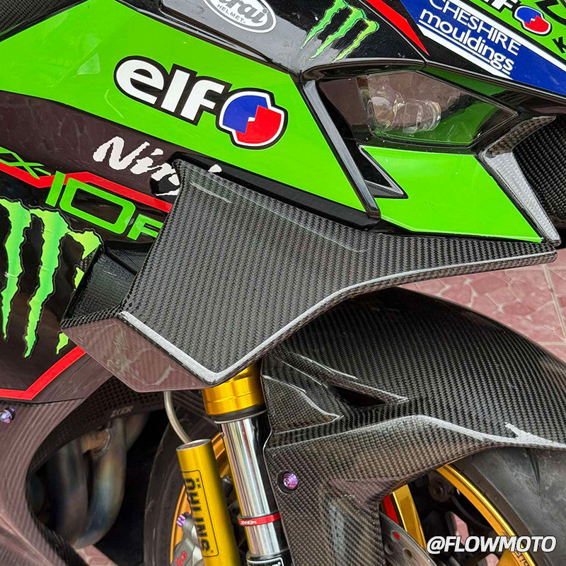 For 2021+ Kawasaki Ninja ZX-10R Pure Carbon Winglet