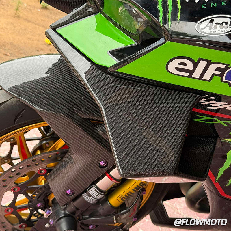 For 2021+ Kawasaki Ninja ZX-10R Pure Carbon Winglet