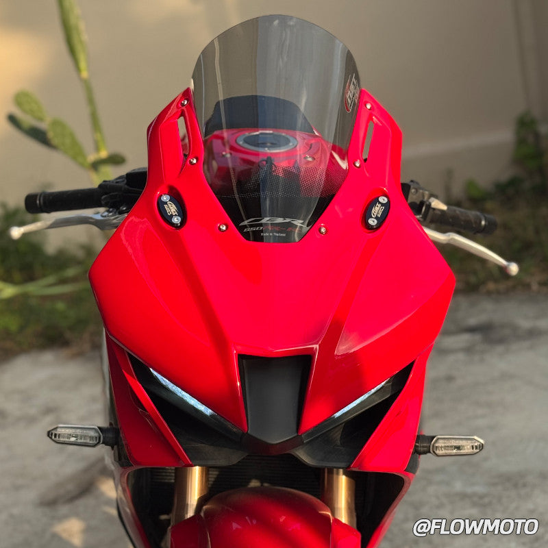 For 19-23 Honda CBR650R Modified 3R-Style Front Fairing | with Racing Windshield | No-damage install