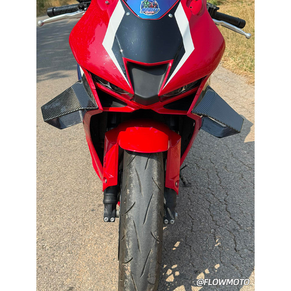 For 2024 Honda CBR650R Carbon Fiber Winglet