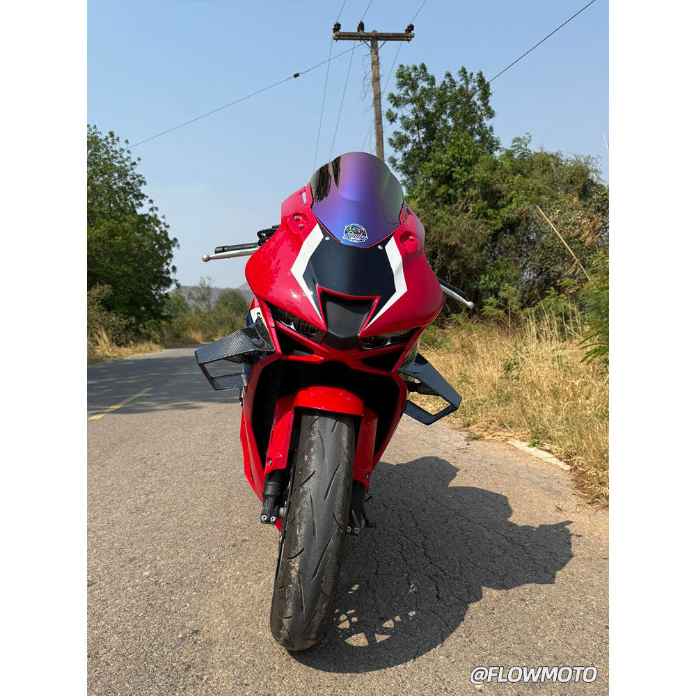 For 2024 Honda CBR650R Carbon Fiber Winglet