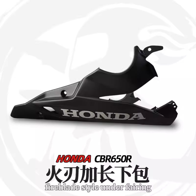 For Honda CBR650R Modified 1000RR-Style Extend Belly Pan | Lower Fairing | Fits 2019-2023 | ABS