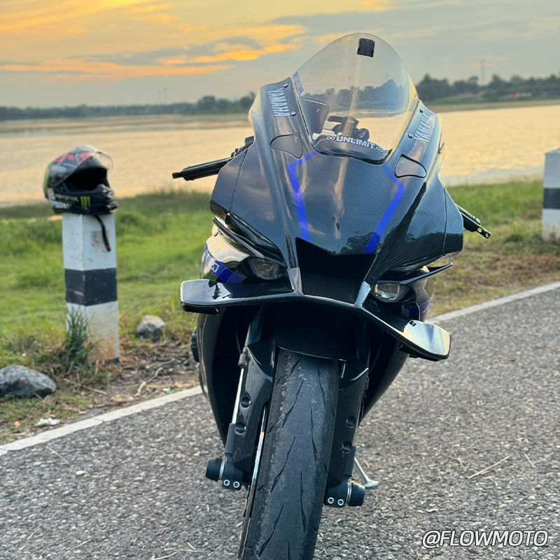 For Yamaha R1 Modified GP-Style Winglets|Aerodynamic Spoiler|Fits 2021+
