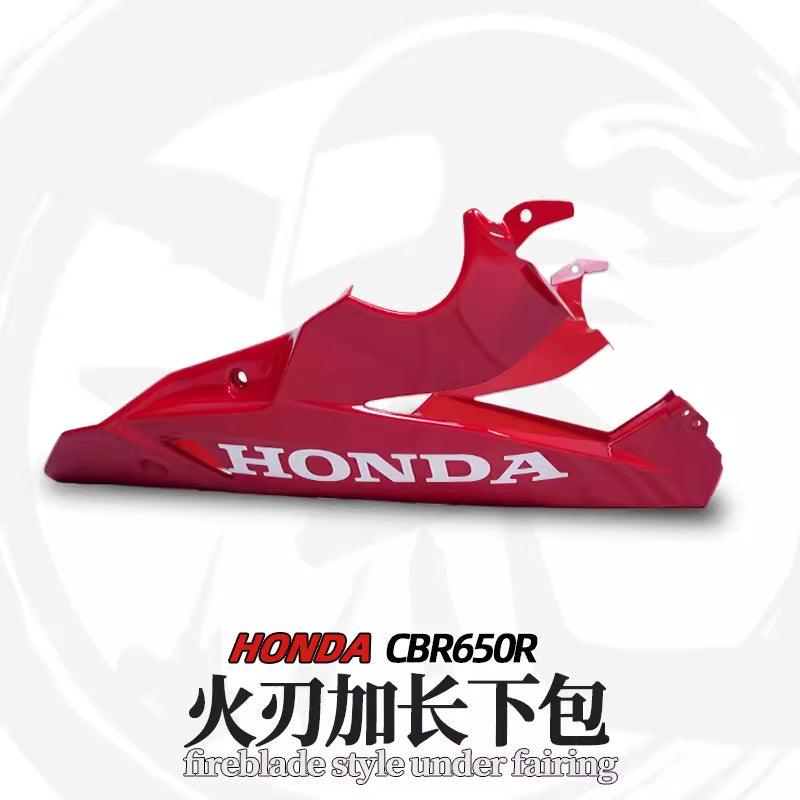 For Honda CBR650R Modified 1000RR-Style Extend Belly Pan | Lower Fairing | Fits 2019-2023 | ABS