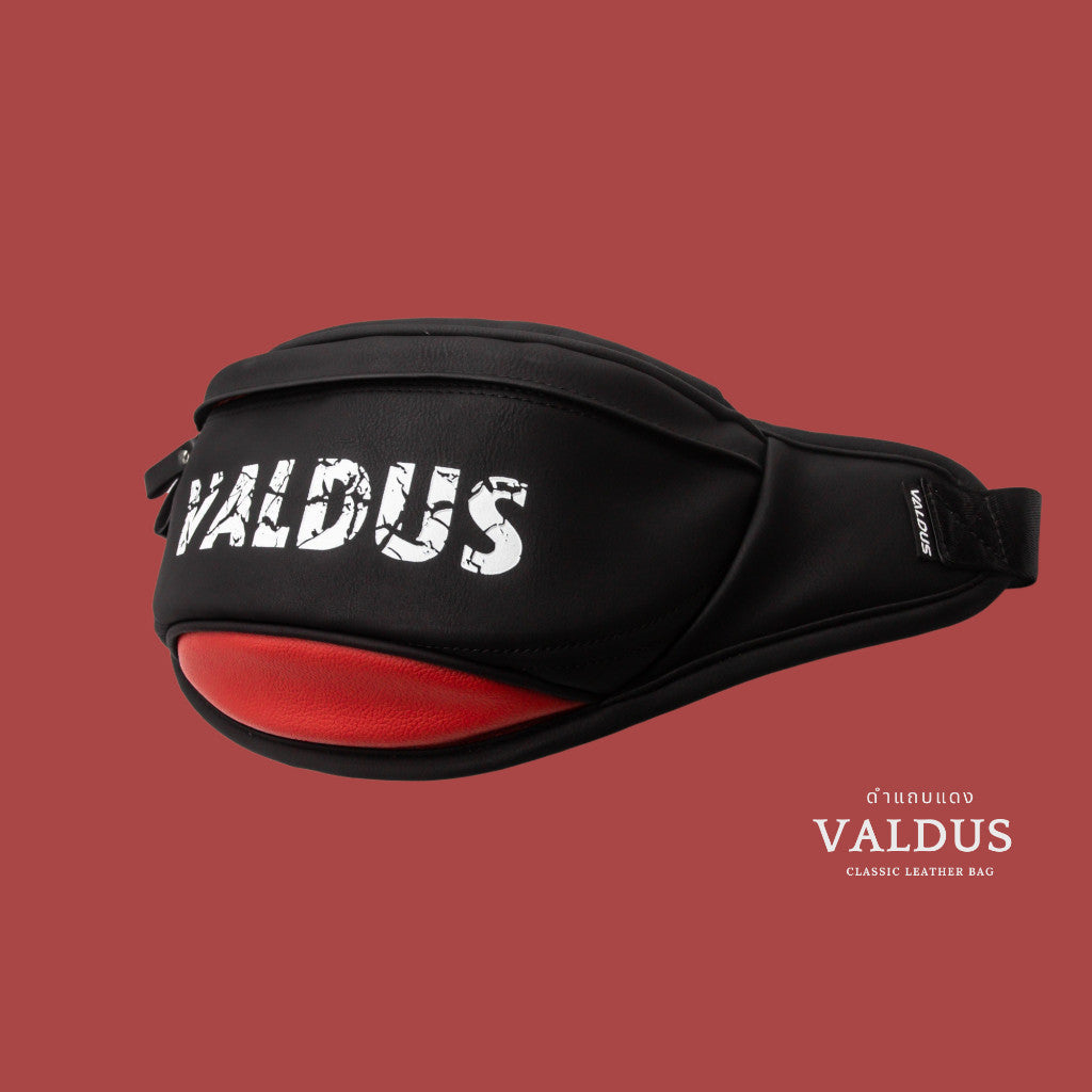 Valdus Motorcycle Rider Backpack｜Waist Bag｜Premium Leather Carbon Fiber｜High-Quality Riding Gear