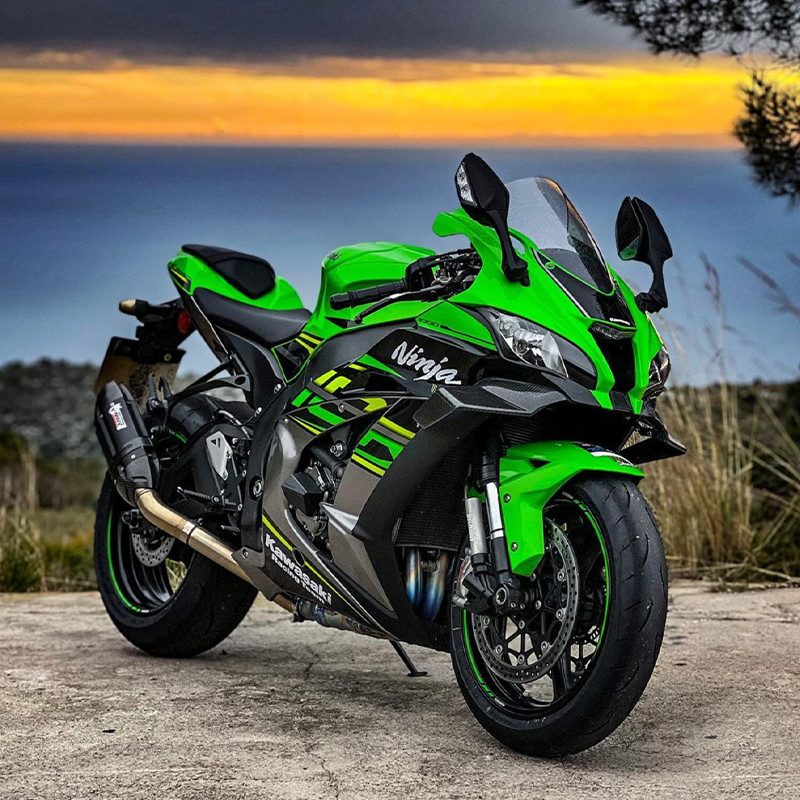 For 2011-2020 Kawasaki Ninja ZX-10R Pure Carbon Winglet image 2